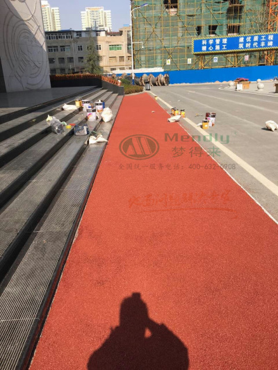 航天五一〇所 山南彩色路面